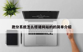 吴忠跑分系统怎么搭建网站的的简单介绍
